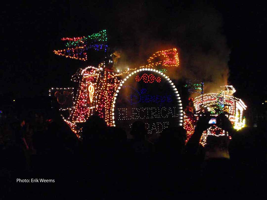 The Electrical Parade at Disney World